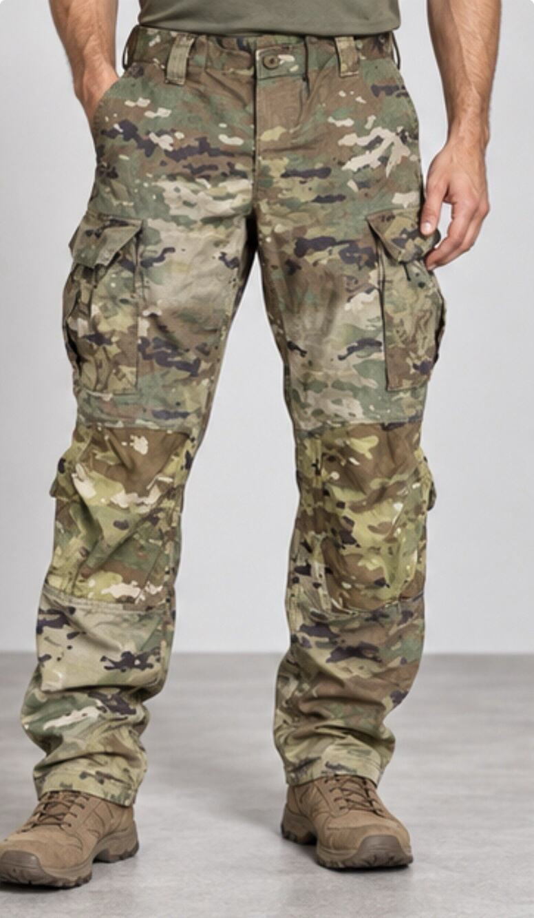 USGI OCP Multicam Combat Pants Men Large Short Flame Resistant Military